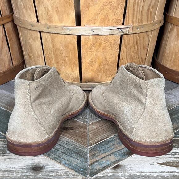 Trask Brady Tan Suede Brick Vibram Outsole Desert Chukka Boots Mens Size 8 main image 7